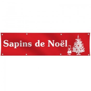 Banderole "Sapins de Noël"