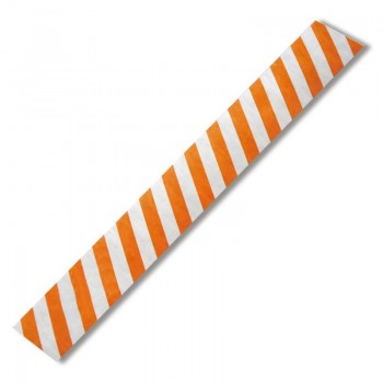 Etiquette bandelette Bioline Diwa - Orange/Blanc  - Coserwa
