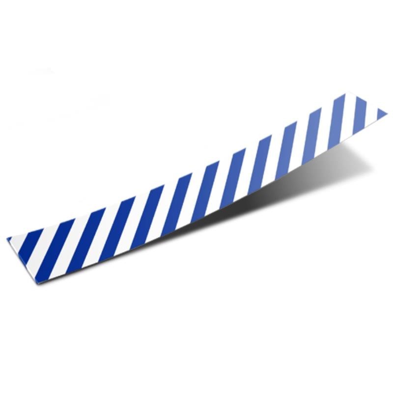 Etiquette Bandelette rayé blanc - bleu foncé - Coserwa Etiquette Bandelette rayé blanc - bleu foncé - Coserwa