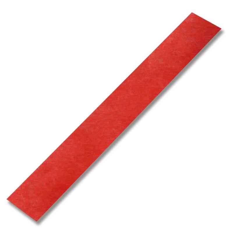 Etiquette bandelette Bioline Diwa - Rouge- Coserwa