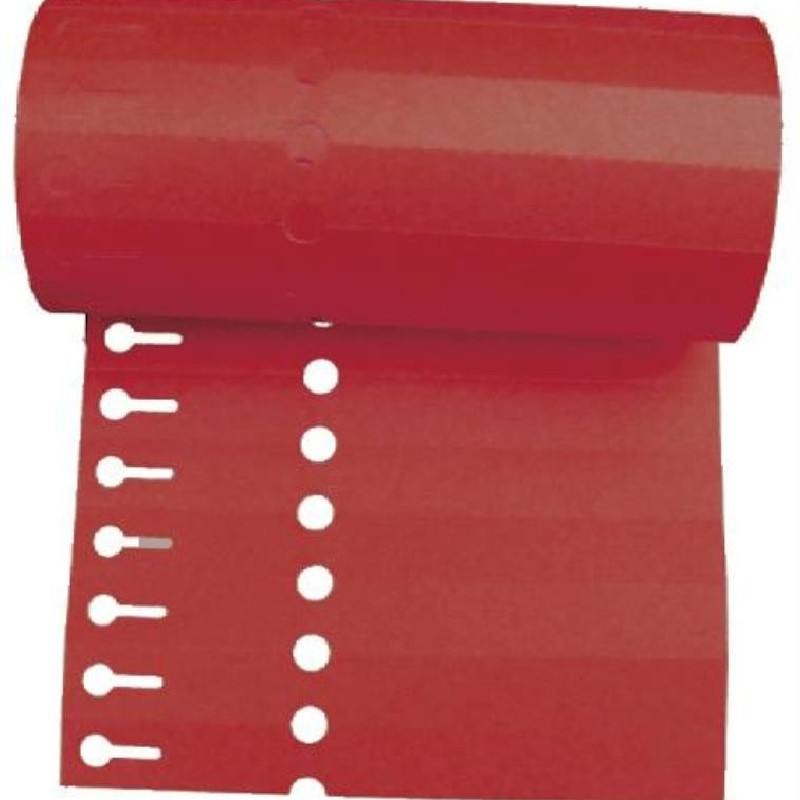Etiquette à boucle - rouge Etiquette à boucle - rouge