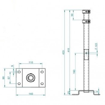 croquis fixation EBR3