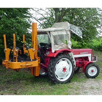 montage sur tracteur