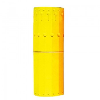 Etiquette à boucle Tyvek largeur 17 mm - jaune - Coserwa