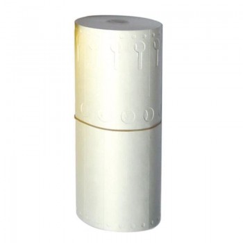 Etiquette à boucle Tyvek largeur 25,4 mm - blanc - Coserwa