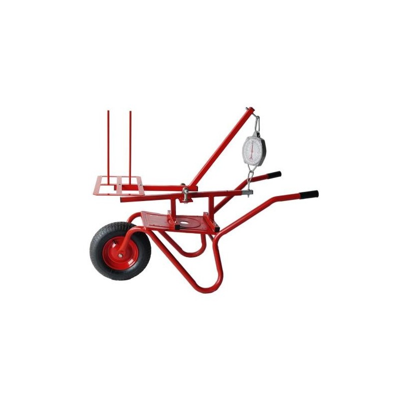 Balance Diwa Standard sur brouette Balance Diwa Standard sur brouette
