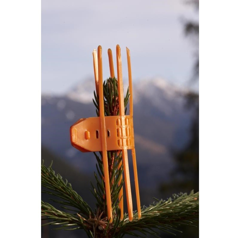 manchette de pointe orange